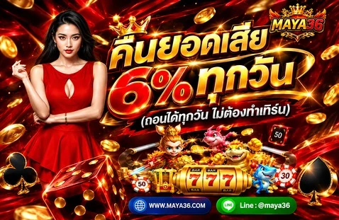 ข้อมูลสิทธิ์คืนยอดเสีย 6%